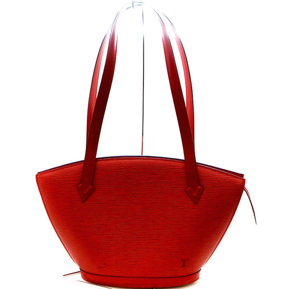 Louis Vuitton Castilian Shoulder Saint Jacques Long Poignier Red Epi Bag - Picture 1 of 6